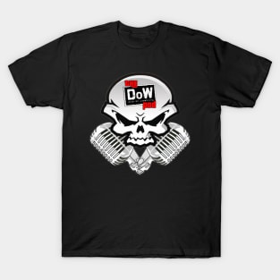 Dits on Wrestling Podcast Logo (with old logo) T-Shirt